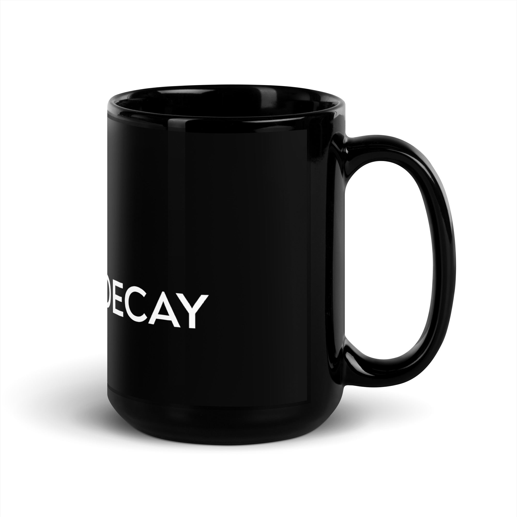 Black Glossy Mug